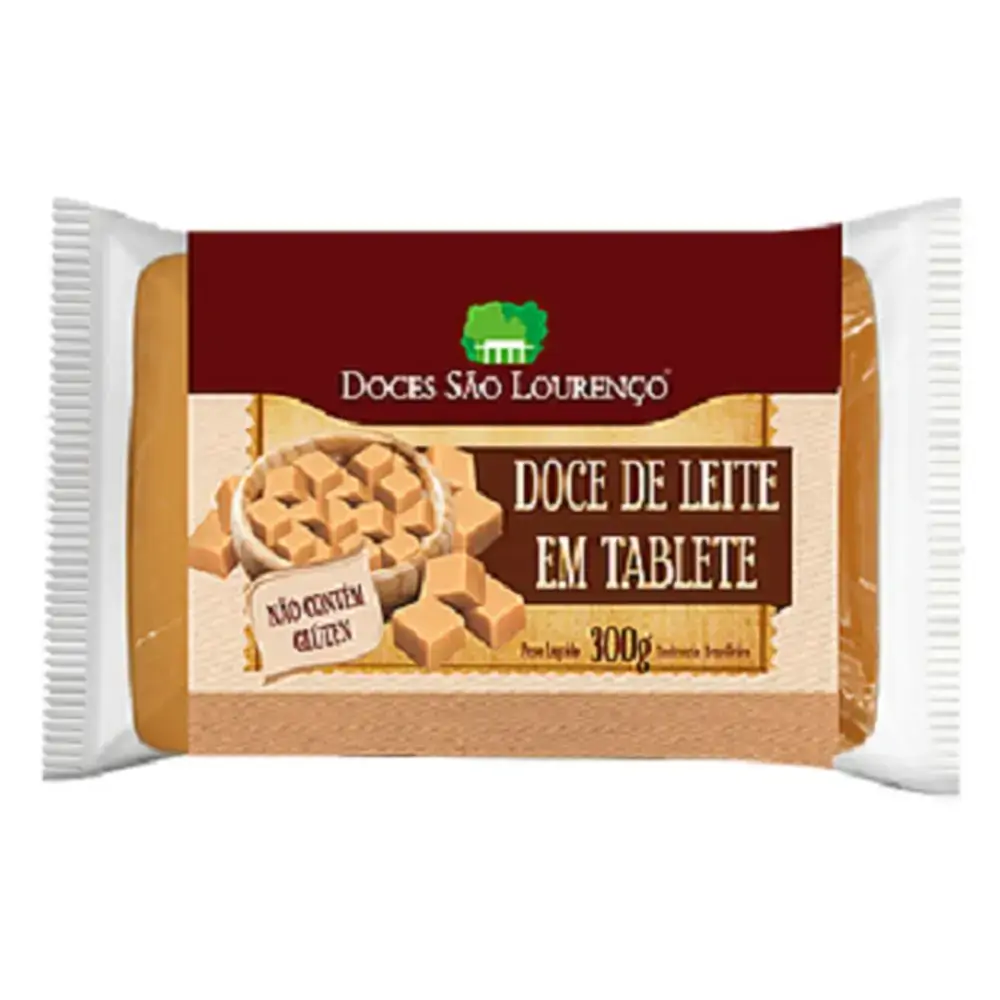 Doce Leite S Lourenco 300gr Leite Puro