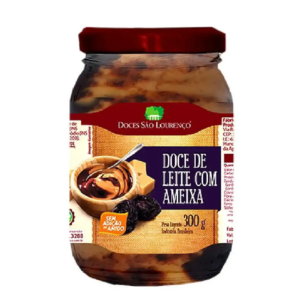 Dc Leite C/ameixa 300g Pt S Lour 10028 .