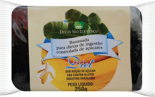 Bananada S Lourenco 250gr Diet