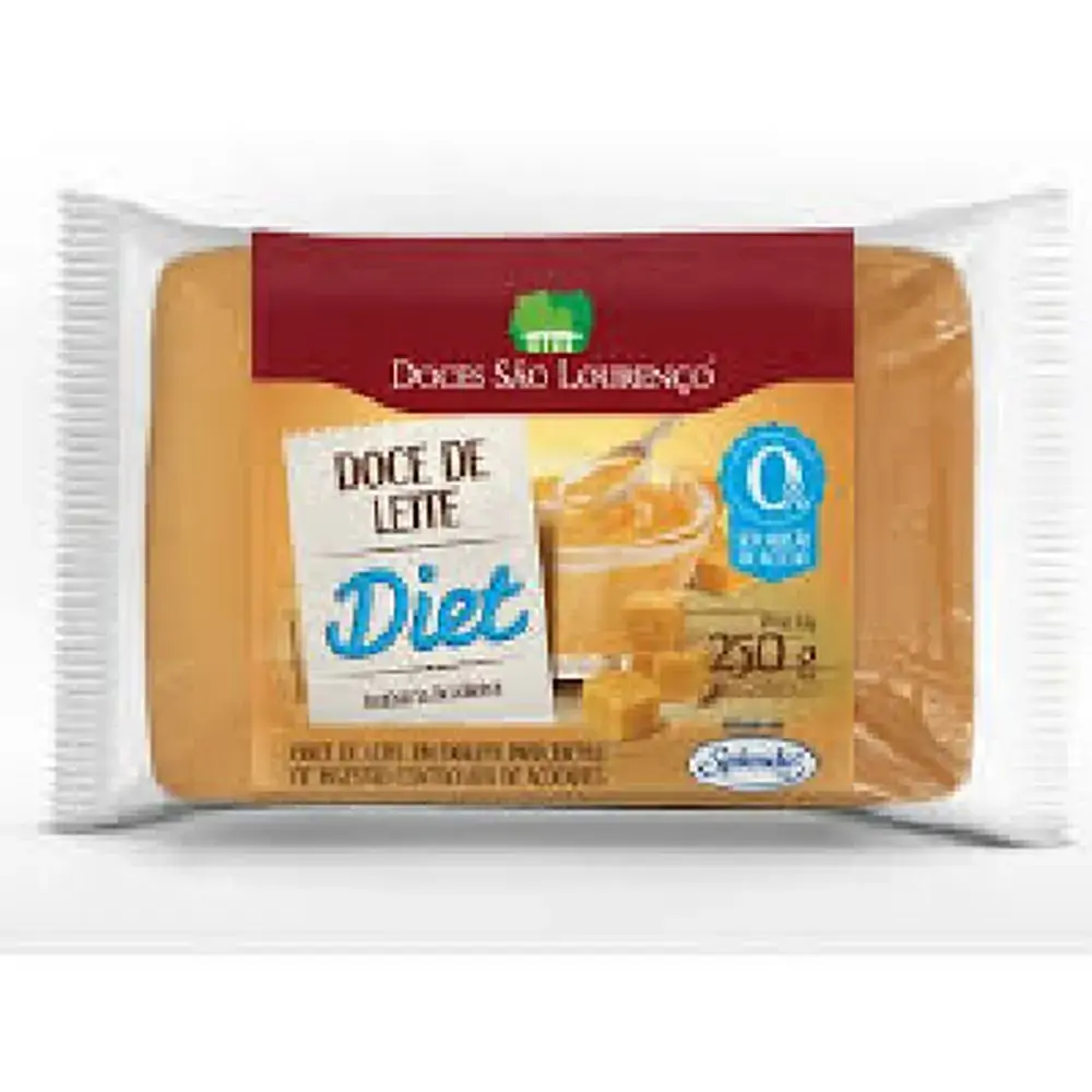 Doce Leite S Lourenco Diet Tab 210gr Puro