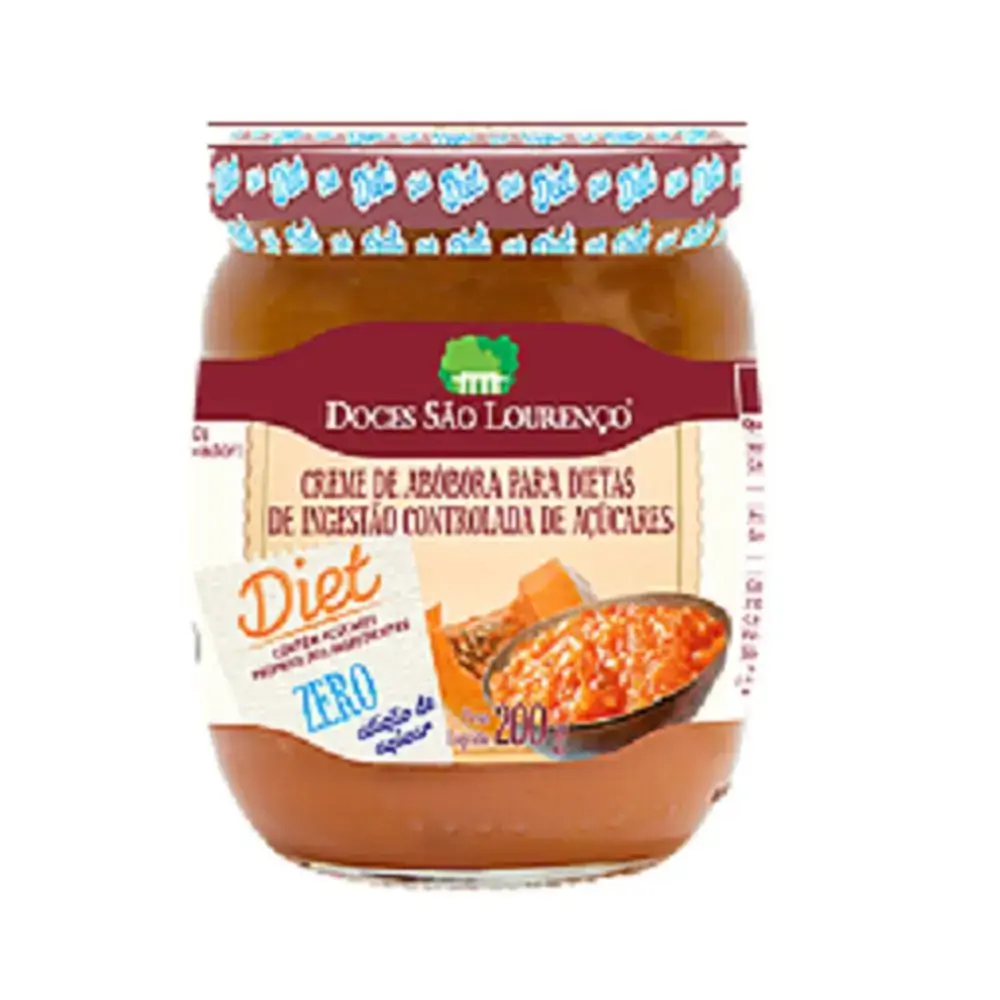 Creme S Lourenco Diet 200gr Abobora