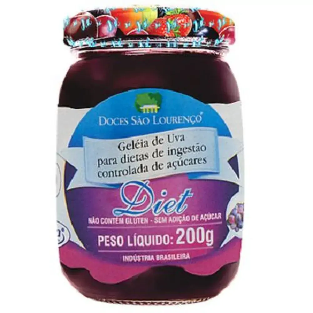 Geleia Uva Diet 200gr