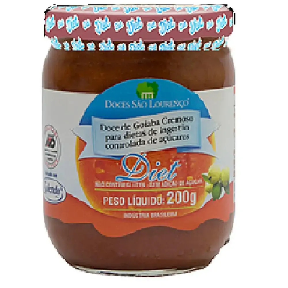 Doce De Goiaba Diet Cremoso So Loureno 200g