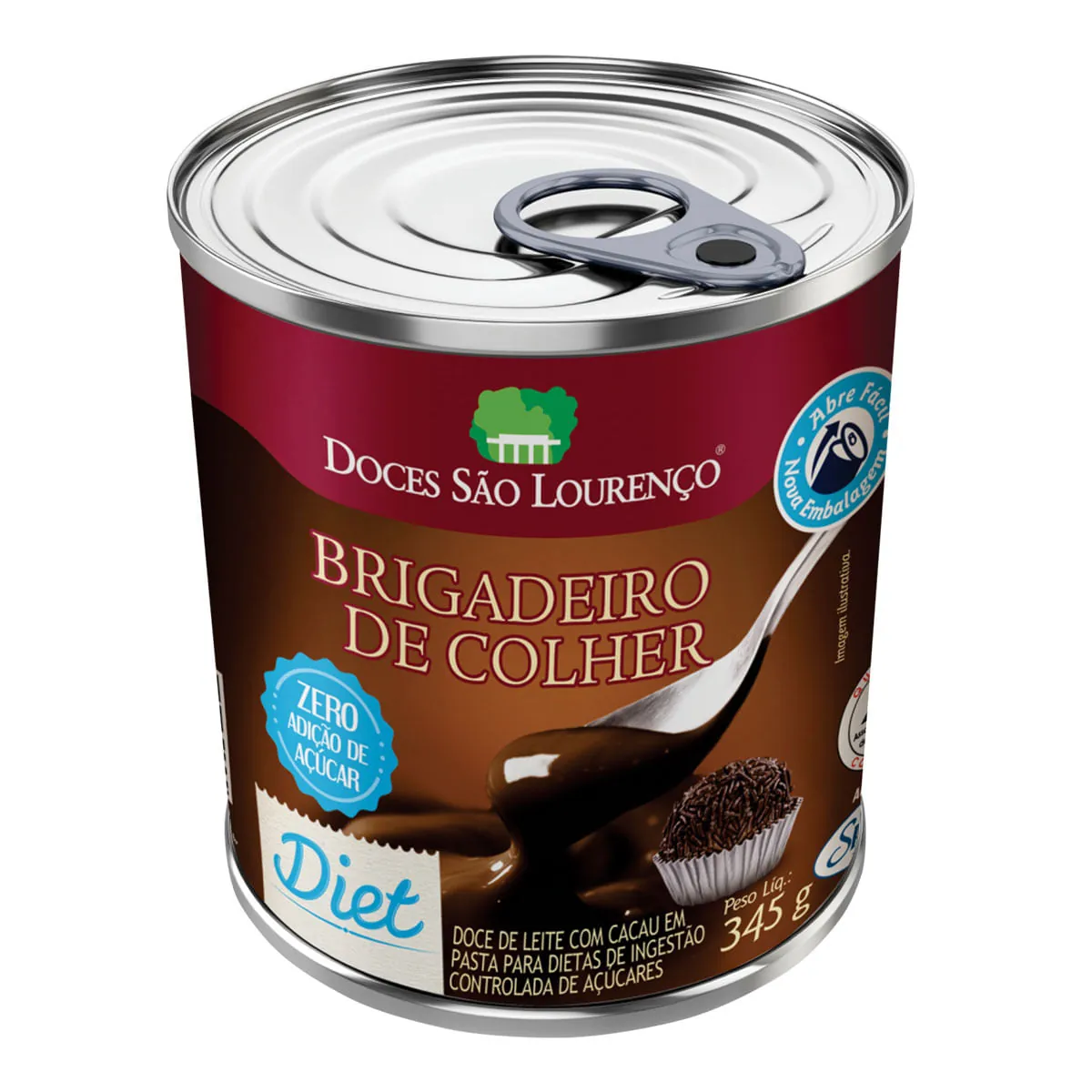 Doce De Leite Brigadeiro Diet Sao Lourenco