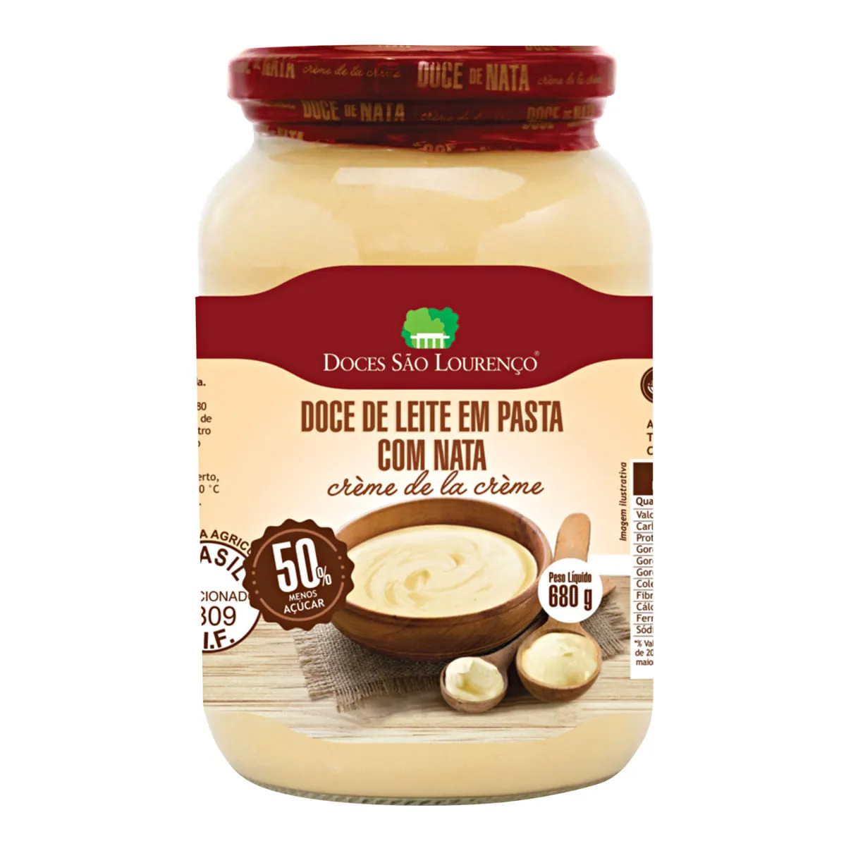 Doce de Nata Doces São Lourenço 680g