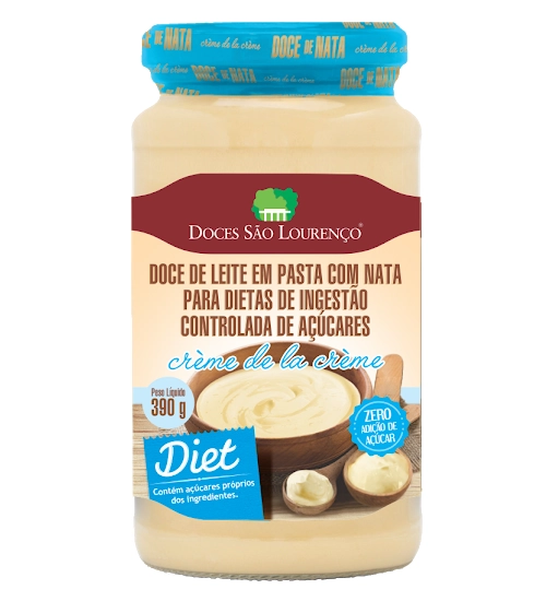 Doce De Nata Diet 390g Sao Lourenco