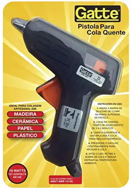 Mini Pistola Cola Quente Bi Volt