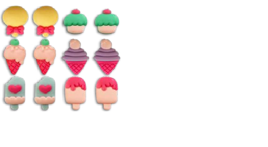 Enfeite Dec Charms Candy C/12 Ref.4116 Gtx
