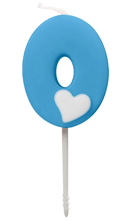 Vela Baby Azul N0 4.5cm 4442 Make