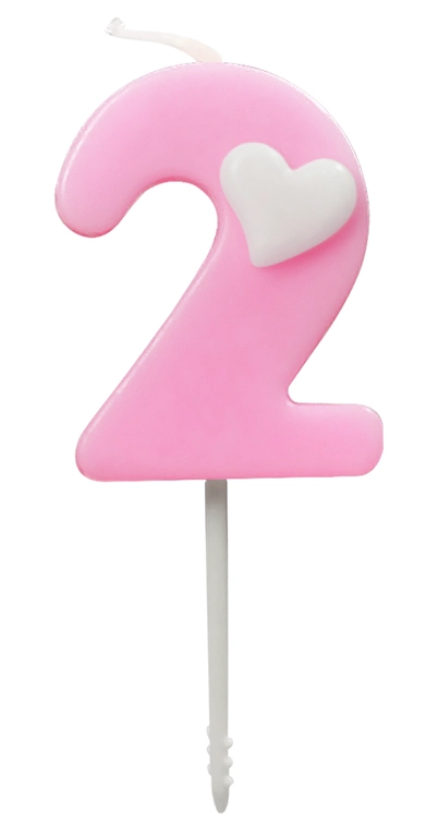 Vela Baby Rosa N2 4.5cm 4455 Make