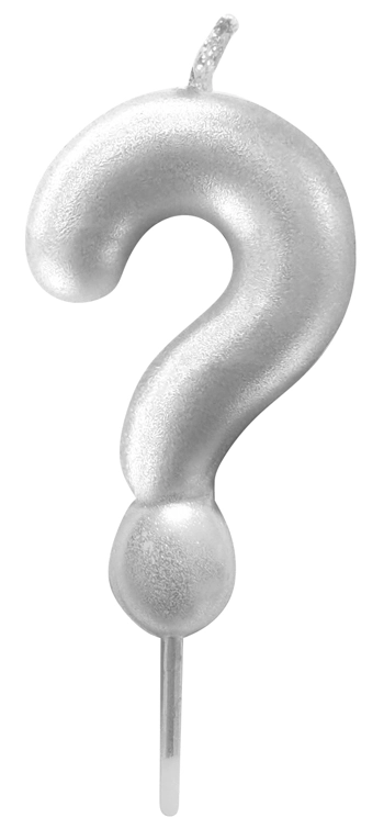 Vela Metalizada Prata ? 6cm 4562 Make