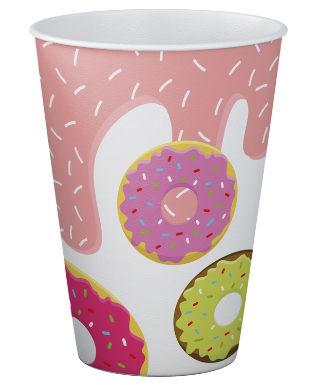 Copo Papel Rosquinha 250ml 8un 4906 Make