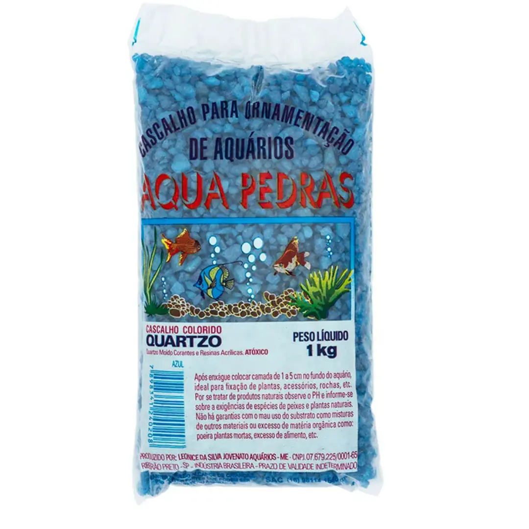 Pedra Quartzo Azul Escuro 1kg