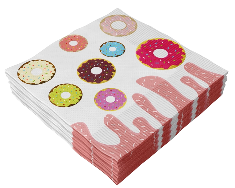 Guardanapo Rosquinha 33x33cm 20f 5046 Make