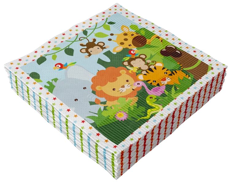 Guardanapo Safari 33x33cm 20f 5053 Make