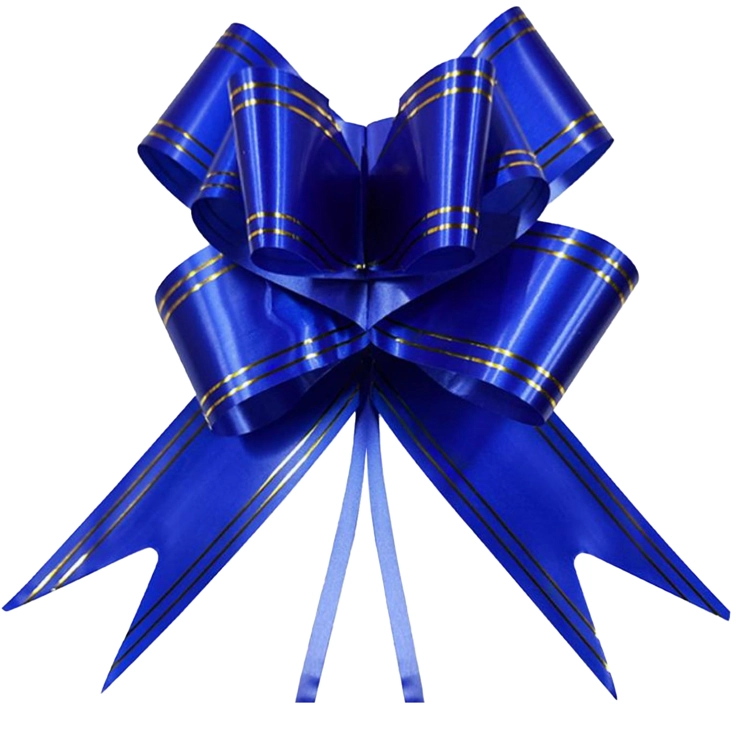 Laco Facil P Azul Escuro Filete Dourado 11mmx20.5cm 10un 5190 Make