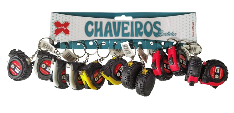 Chaveiro Trena 4cm Un 5716 Make