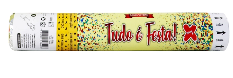 Lanca Confete Metalizado Tudofesta Un 7204 Make