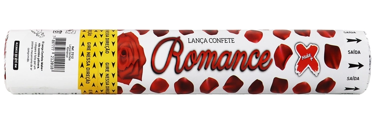 Lanca Confete Romance Petalas Rosa Verm Un 7212 Make