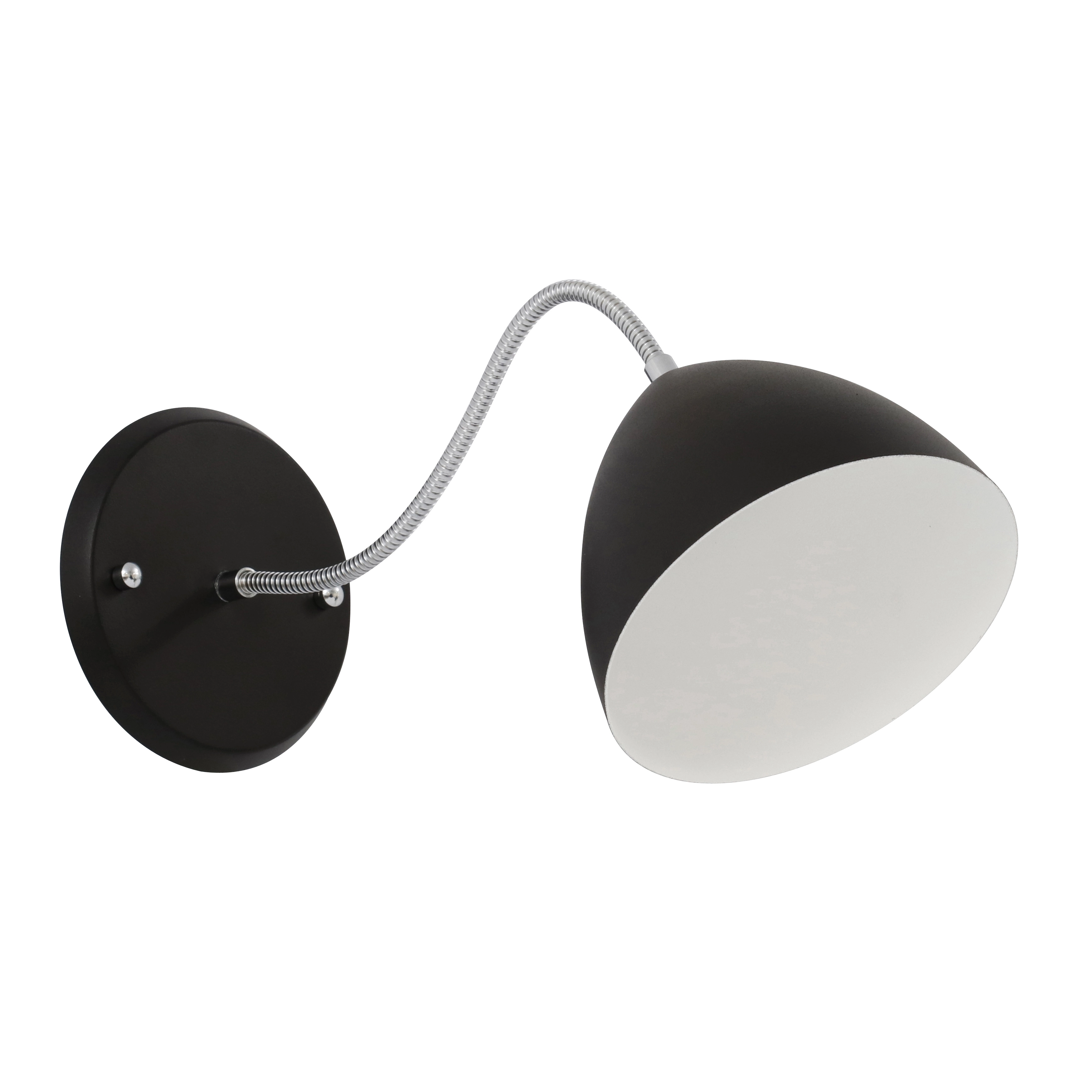 Arandela de Parede Preta Metal ARA 374 Inspire