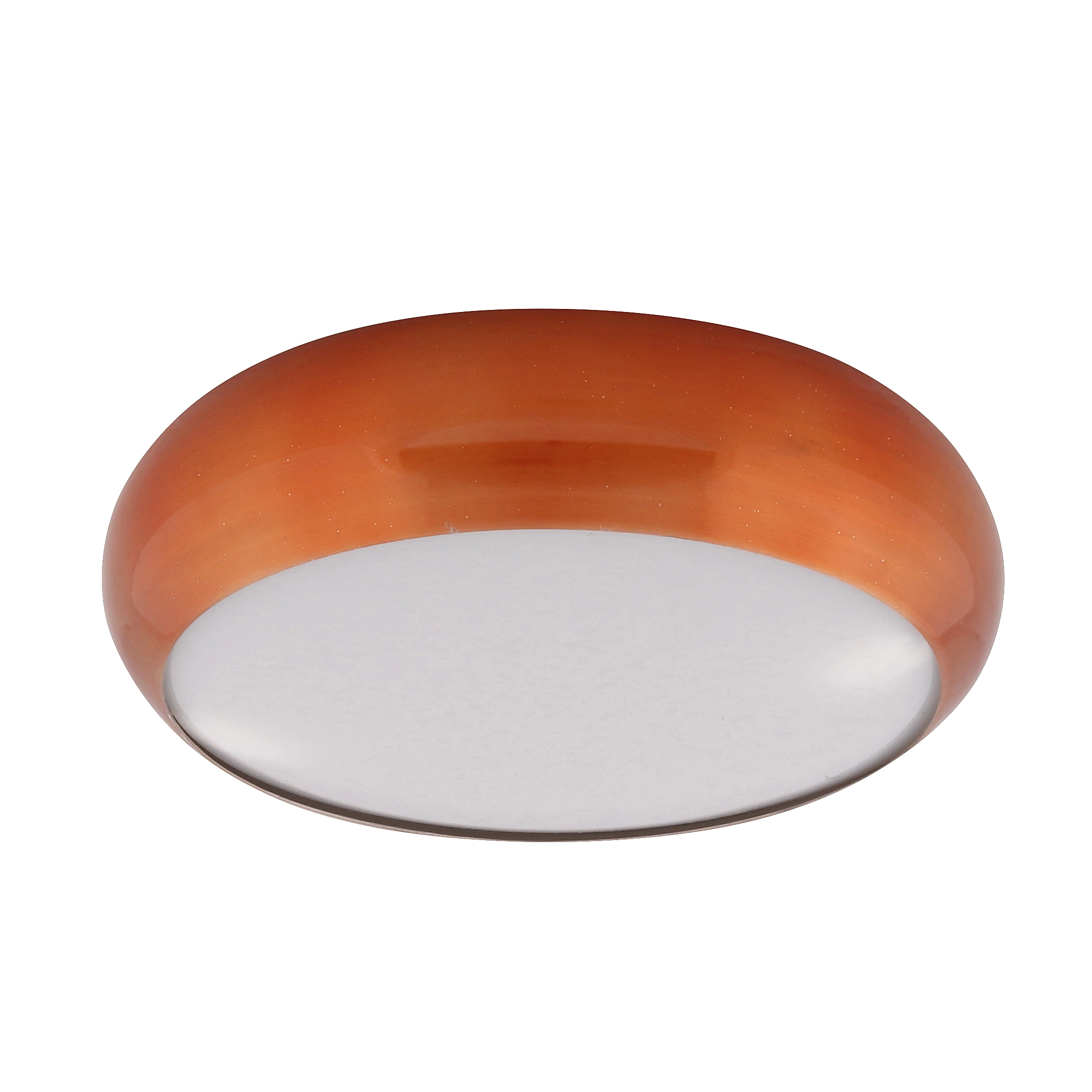 Plafon 2 Lâmpadas Cobre Metal e Plástico 4052 Pantoja &Carmona