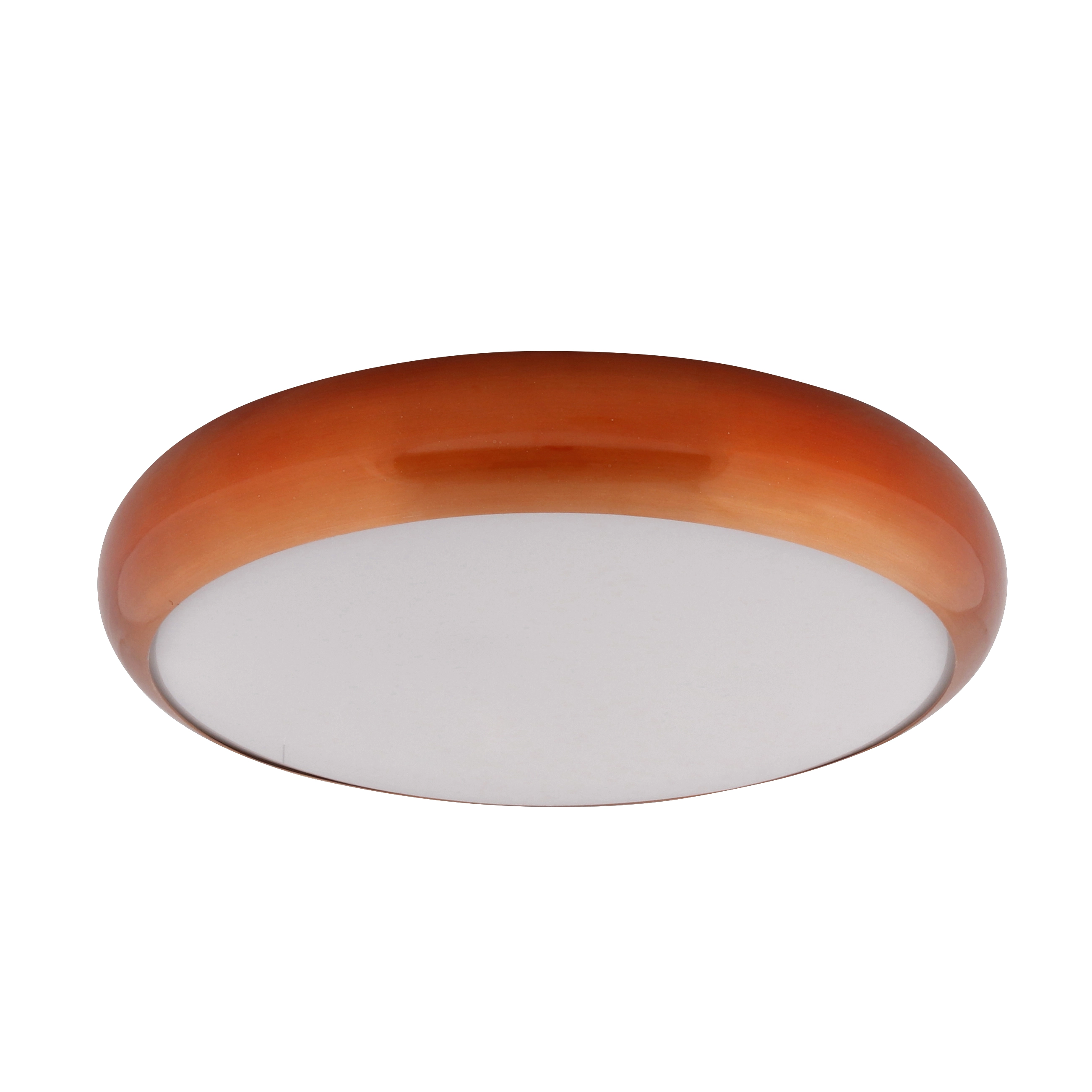 Plafon 3 Lâmpadas Cobre Metal e Plástico 4053 Pantoja &Carmona