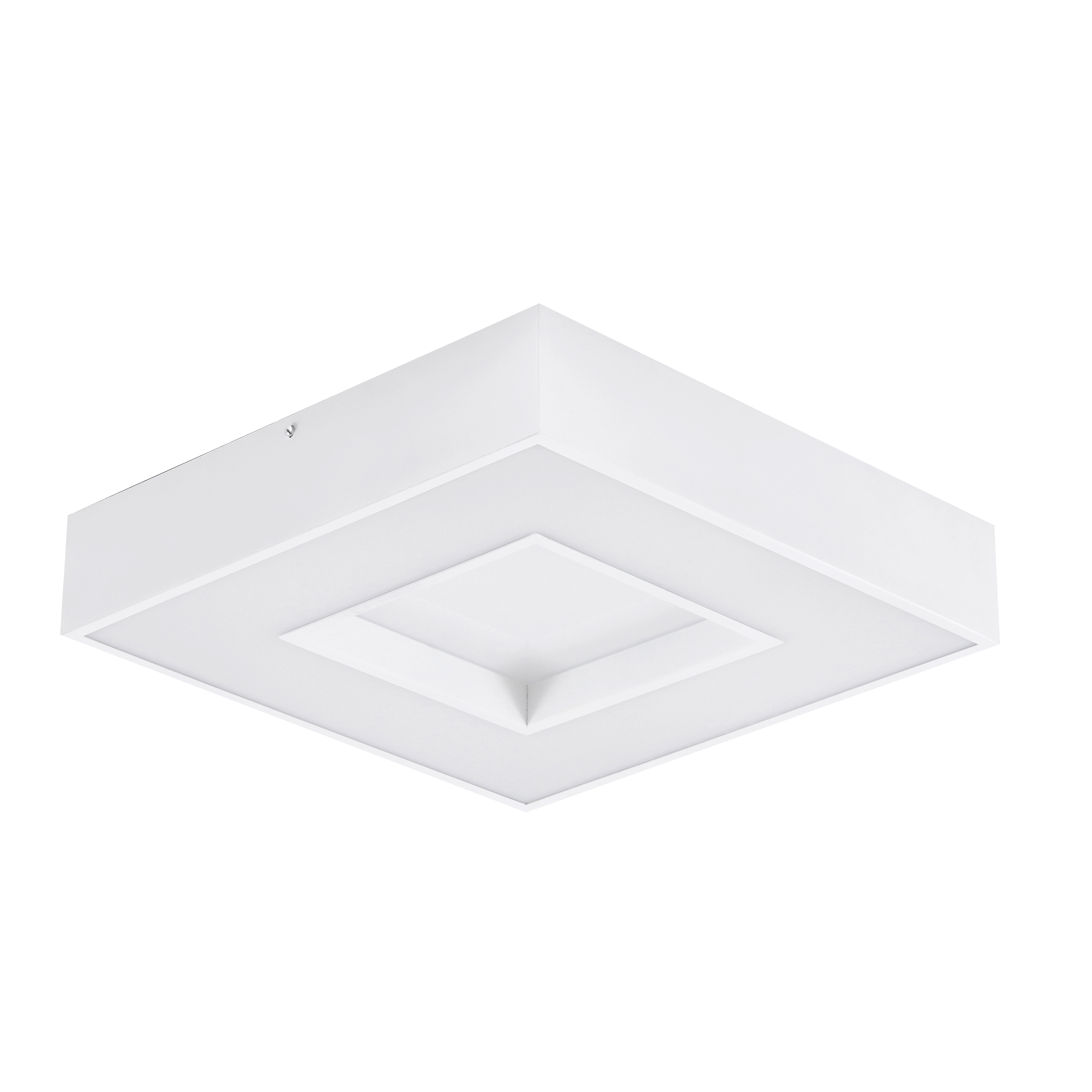 Plafon 4 Lâmpadas Branco Plástico 4054 Pantoja &Carmona