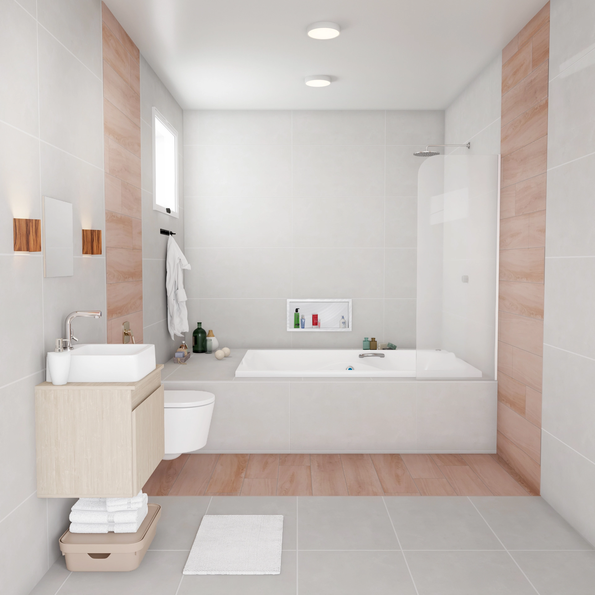 Plafon 1 Lâmpada Branco Metal e Vidro Sauve Pantoja &Carmona