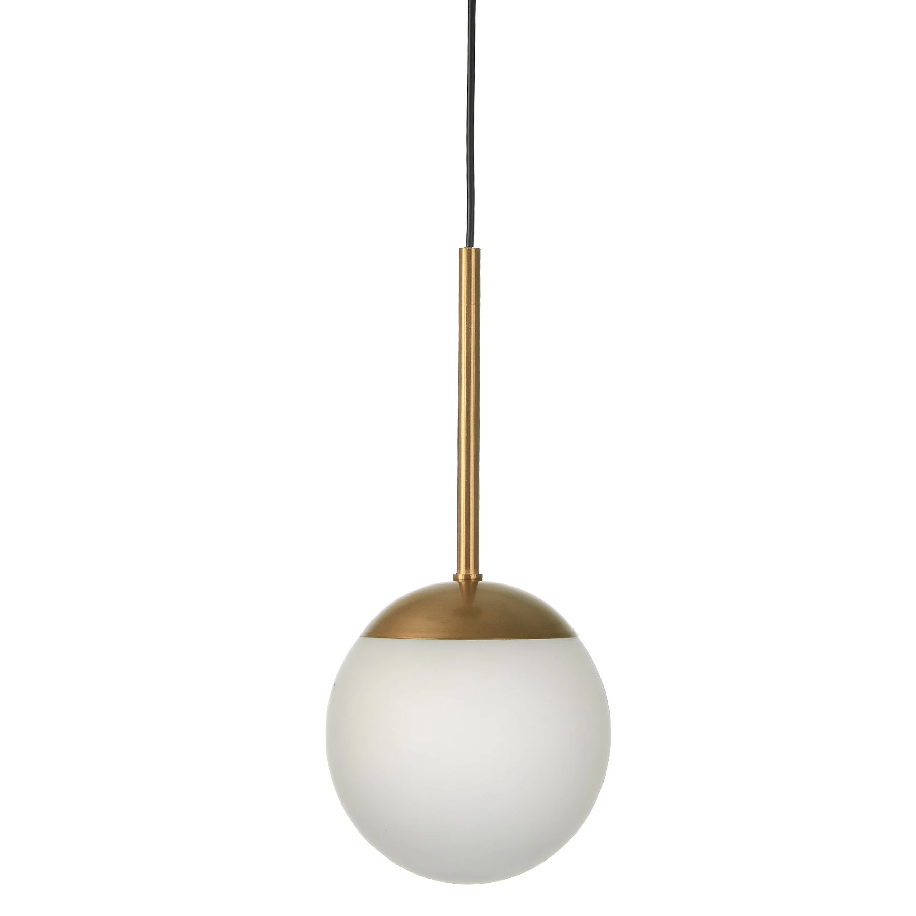 Pendente Metal Dourado Fosco Globe Pantoja & Carmona