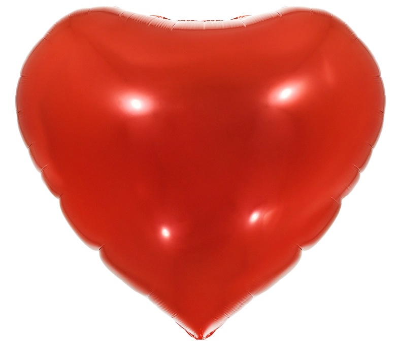 Balao Coracao 18 Vermelho