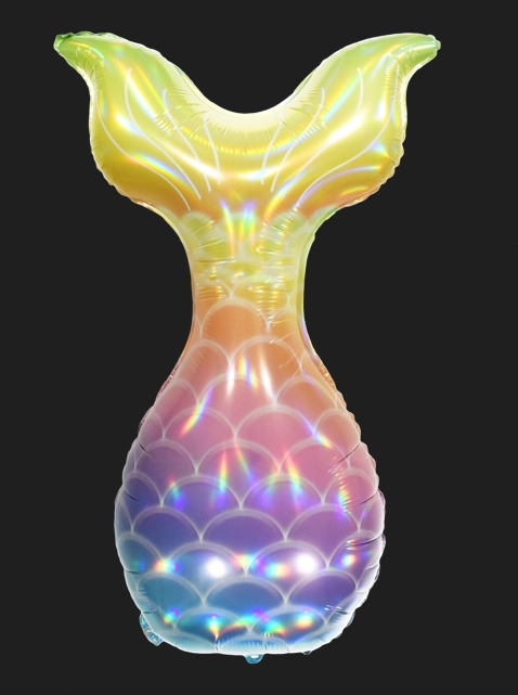 Balao Metalizado Sereia 48x82cm 8631 Make