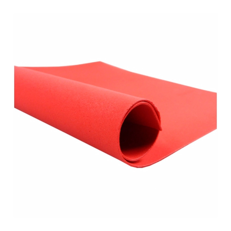 Placa Em Eva 48x40cm Vermelho 1,6mm Pct.c/10 9719 Make