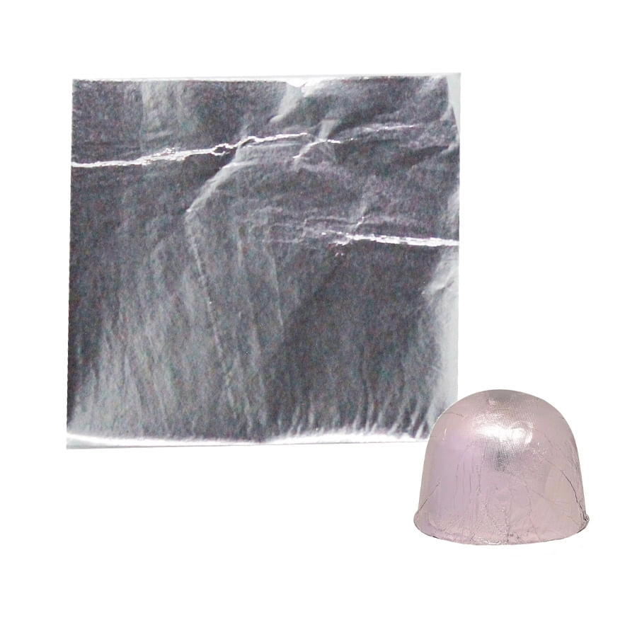 Papel Chumbo Cromus P/bombons Prata 300/1