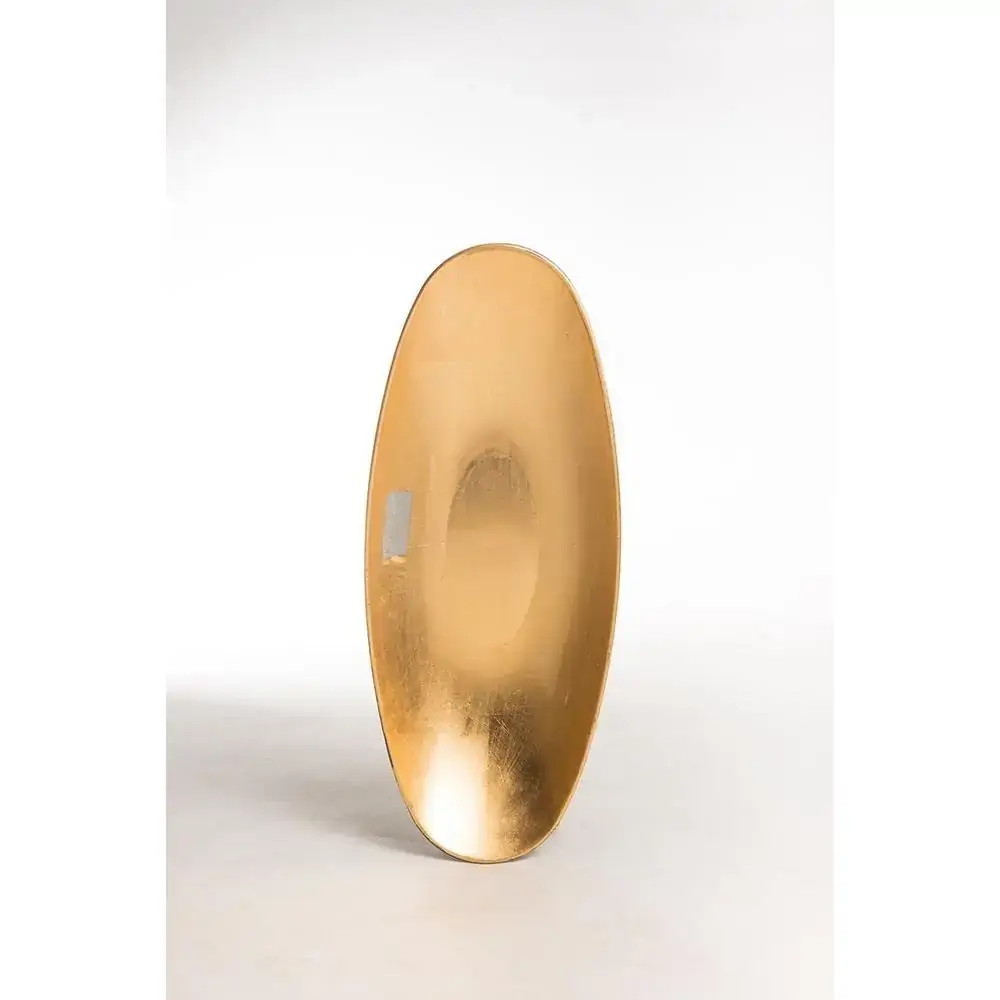 Sousplat Travessa Cromus Oval Ouro