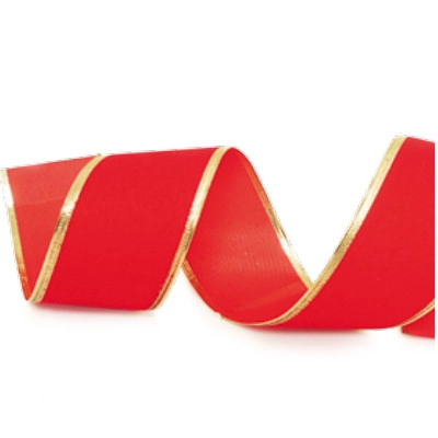 Fita Natal Verm 6,3cm 210911 Un Cromus