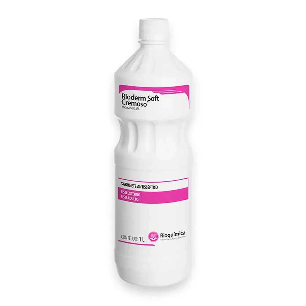 SABONETE RIODERM SOFT CREMOSO 1000ml - RIOQUIMICA