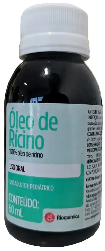 Oleo De Ricino 60ml Rioquimica