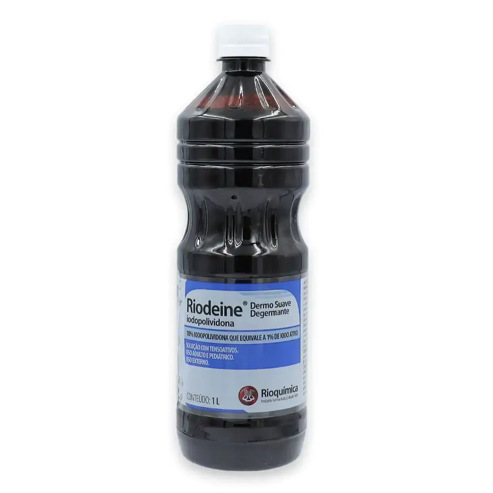 Degermante Iodopovidona PVPI 10% com Tensoativo - Rioquímica - 25.0168