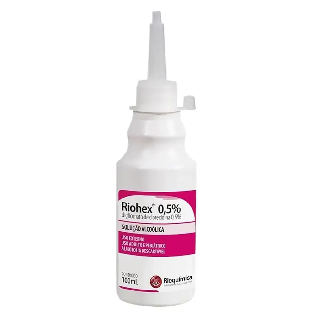 Clorexidina 0.5 100ml Alcoolica Riohex Rioquimi