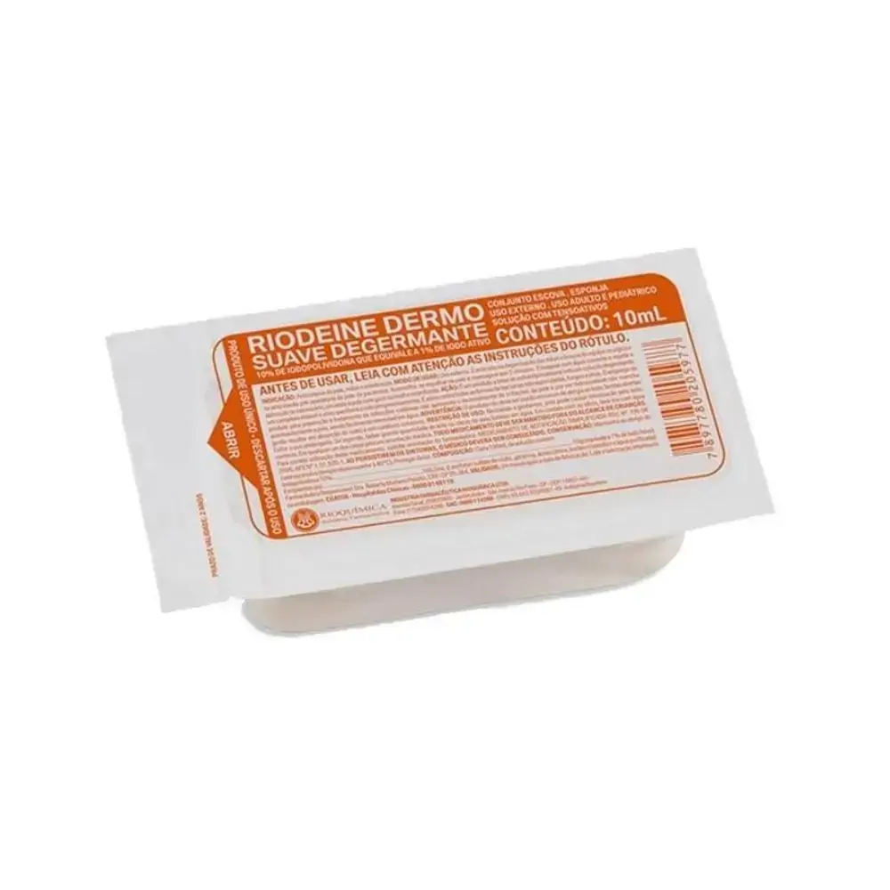 Escova de Assepsia Riodeine Scrub com PVPI - Rioquímica - 26.2980