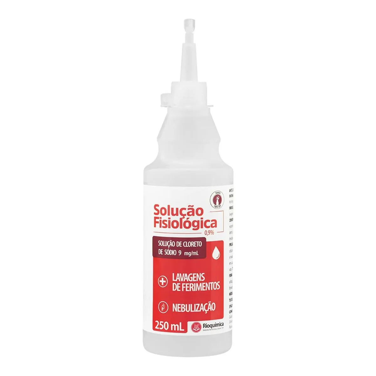 Solução Fisiológica Rioquímica Frasco 250ml