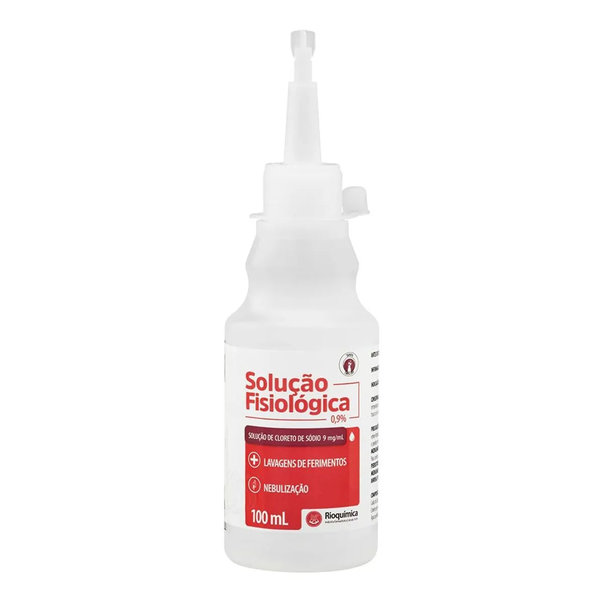 Solução Fisiológica Rioquímica Frasco 100ml