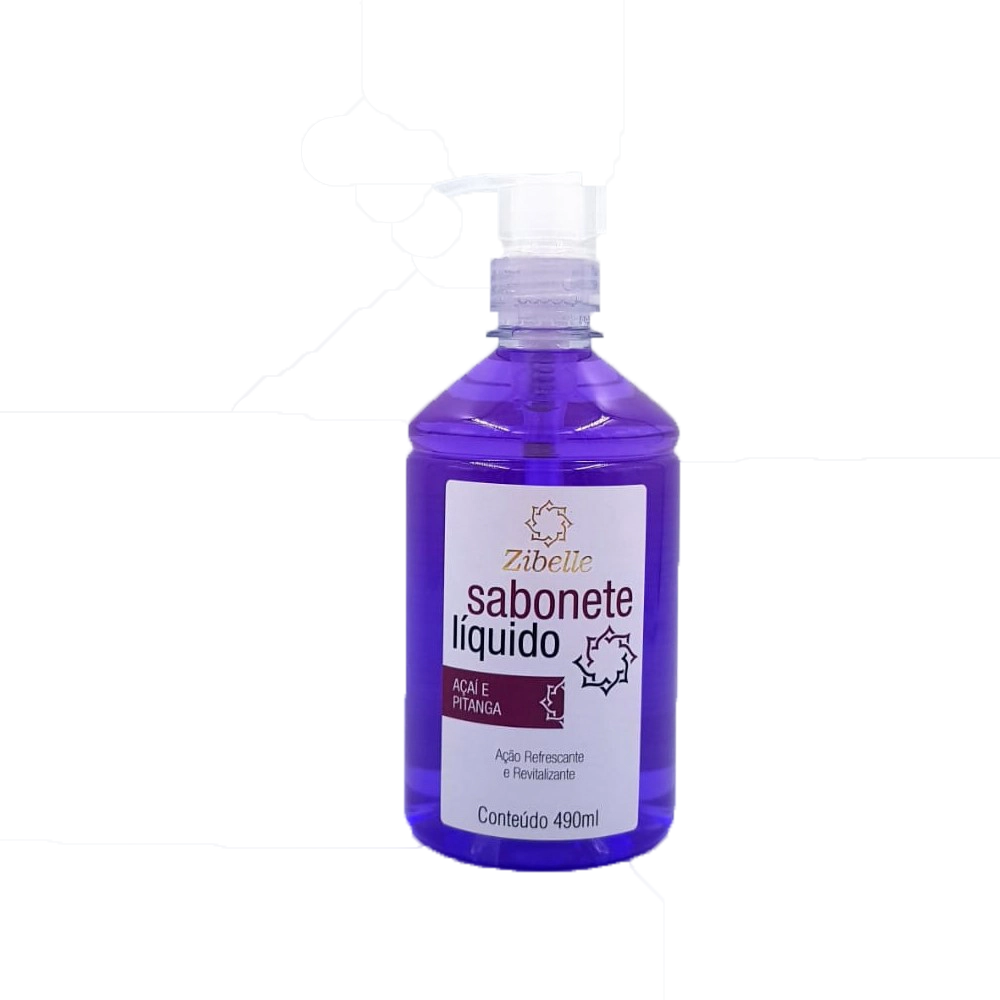 Sabonete Zibelle Liq.açai E Pitanga 490ml