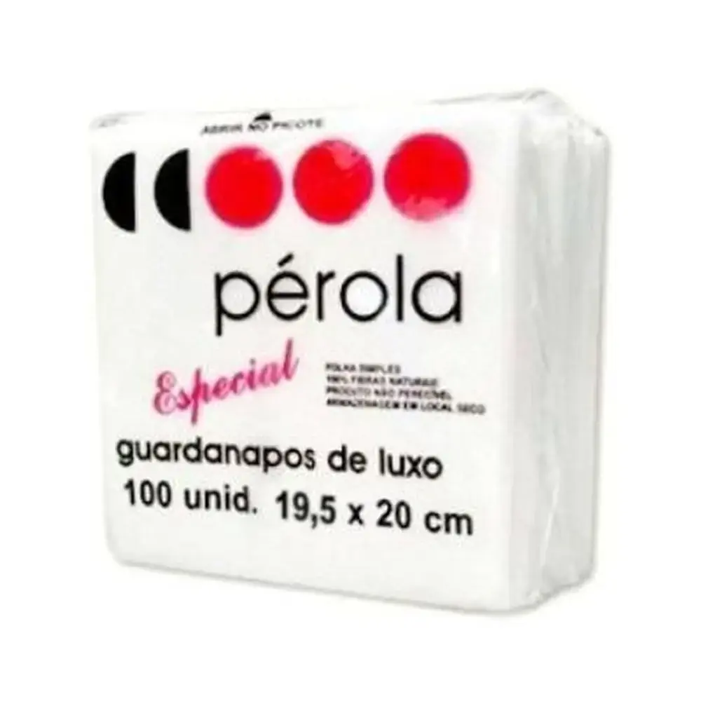 Guardanapo Perola 19,5x20 C/100unidades