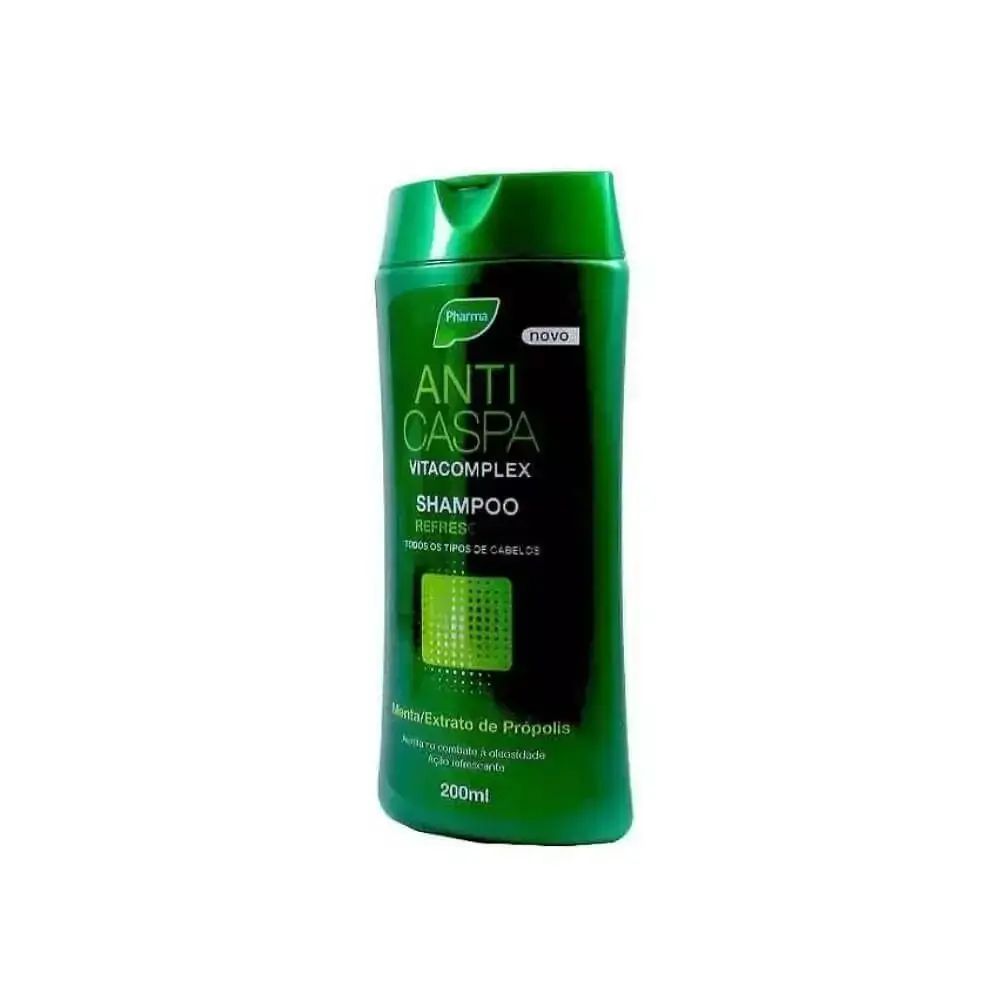 Shampoo Anticaspa Vitacomplex Refrescante Pharma 200ml