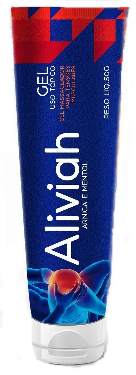 Gel Aliviah Arnica E Mentol 150g
