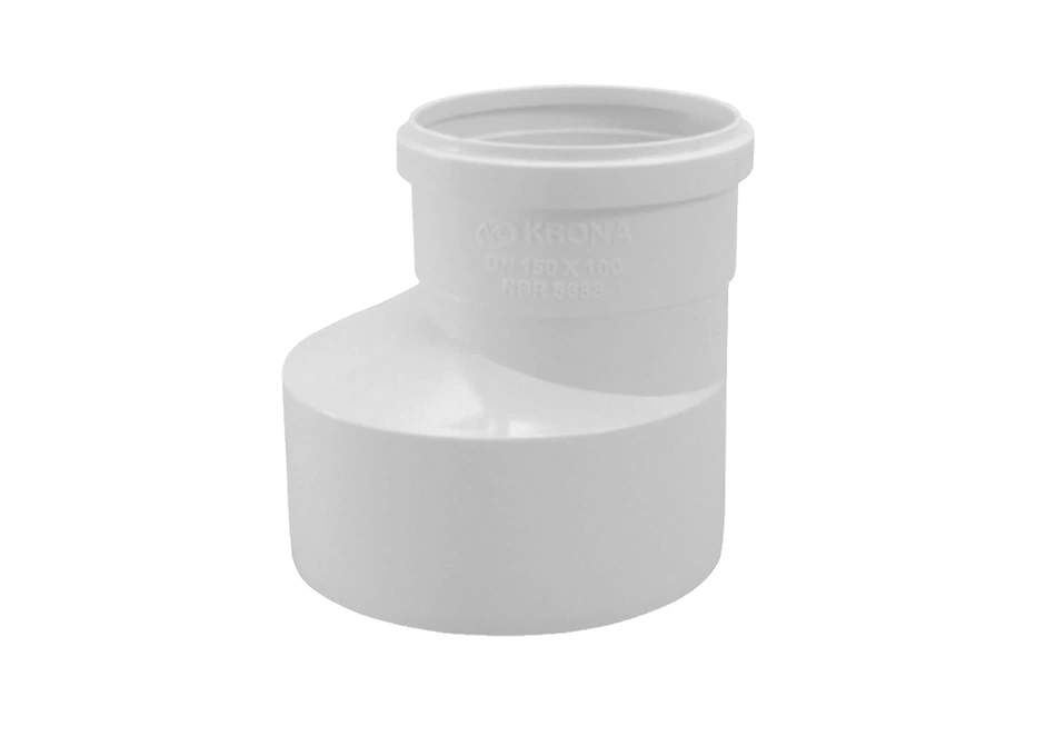 Redução Excêntrica Esgoto 200x150mm Krona - Unico