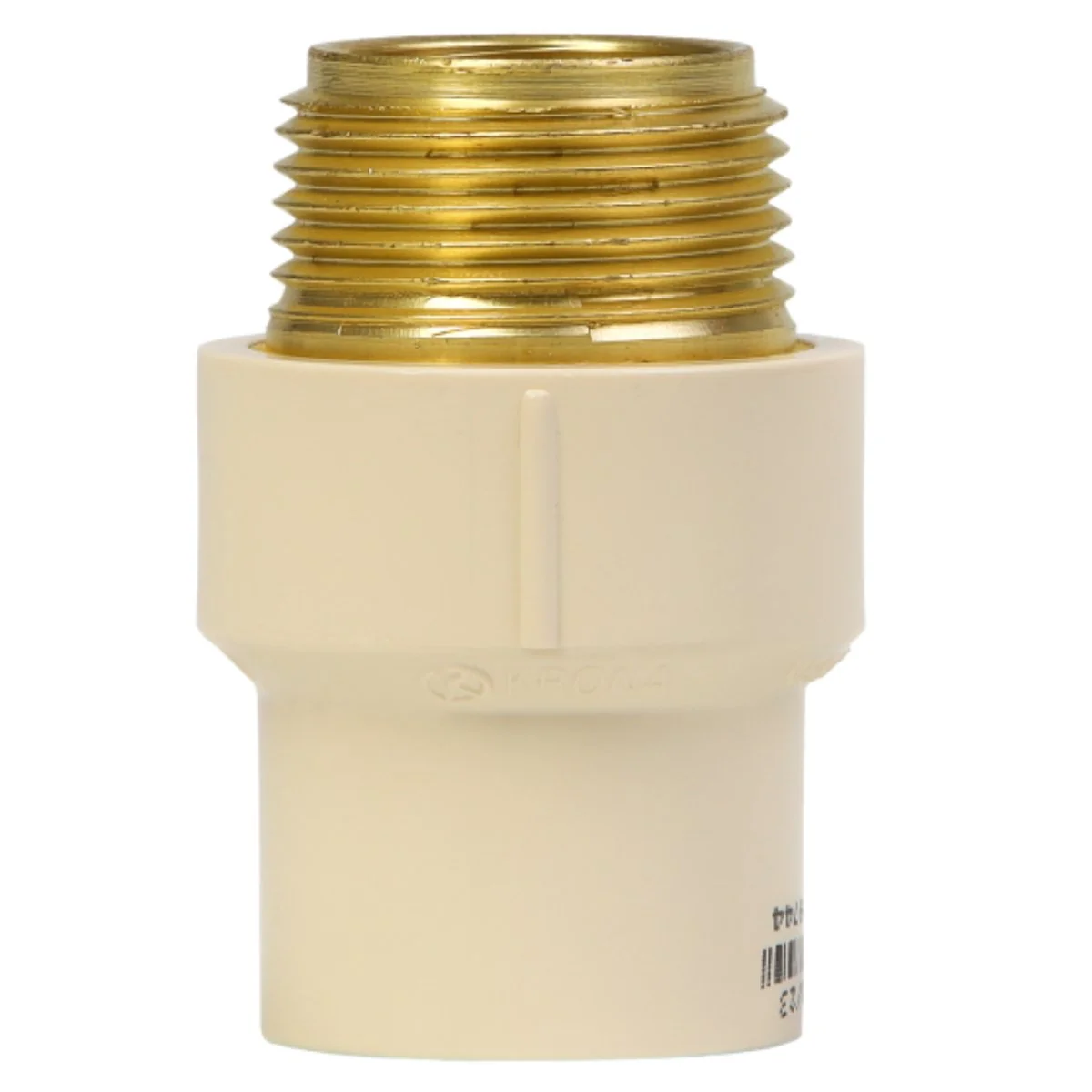 Conector Trans Fm Cpvc Ultraterm Krona 22mm X 3/4 pol