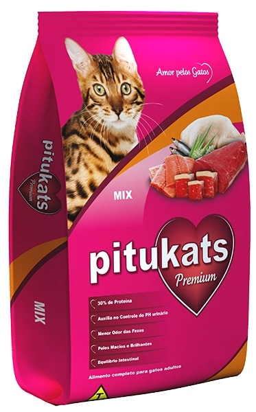 Racao Pitukats 500gr Mix