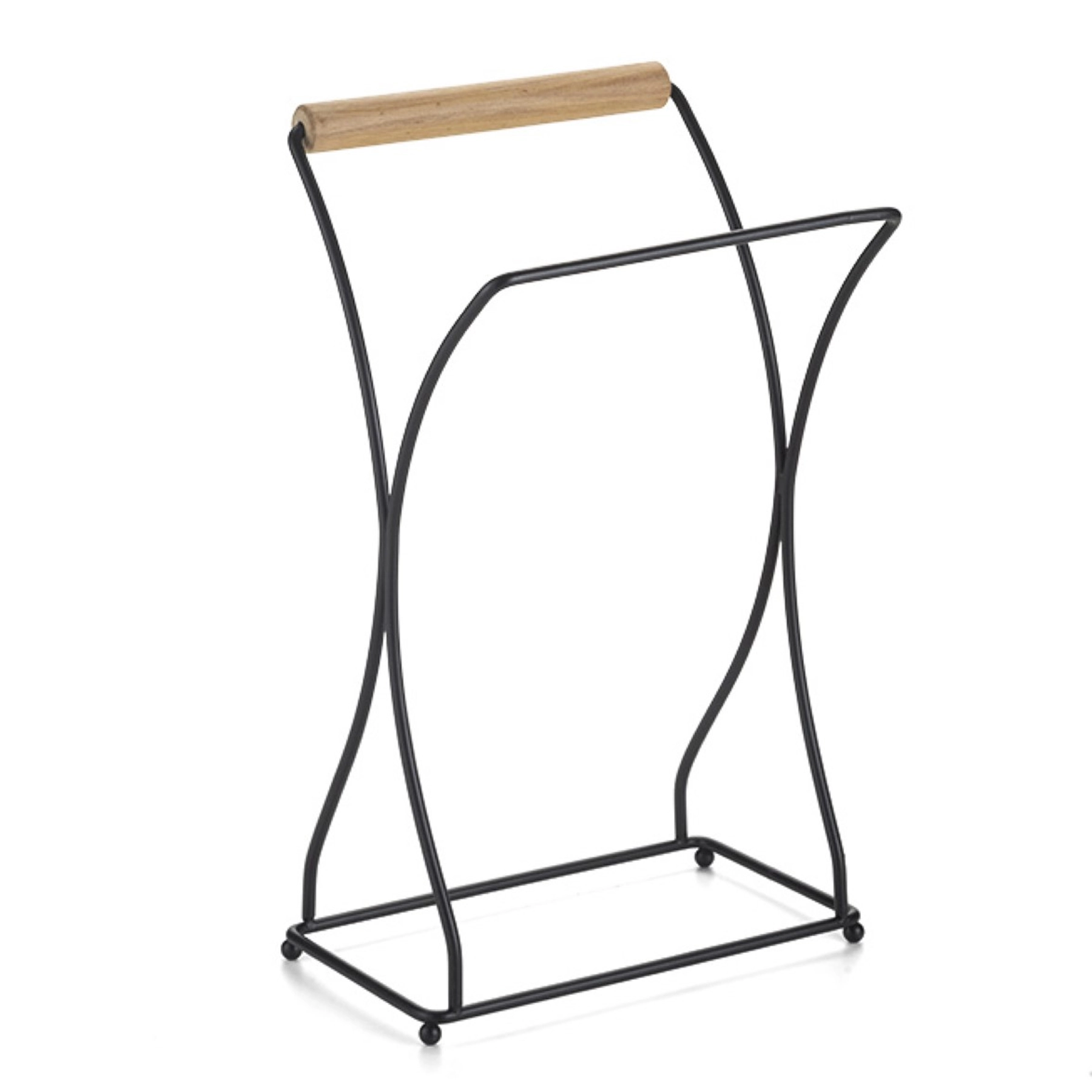 Porta Toalha de Bancada Aço Black ECO Design Arthi